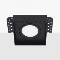 Bella Ondiepe LED inbouw 40mm trimless spot kantelbaar 5Watt vierkant ZWART IP65 dimbaar - interne driver Bella Ondiepe LED inbouw 40mm trimless spot kantelbaar 5Watt vierkant ZWART IP65 dimbaar - interne driver