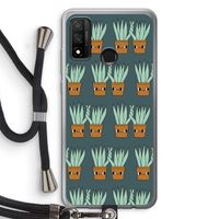 Sansevieria: Huawei P Smart (2020) Transparant Hoesje met koord