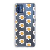 Bacon to my eggs #1: Motorola Moto G9 Plus Transparant Hoesje