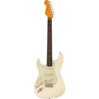 Fender American Vintage II 1961 Stratocaster LH RW Olympic White linkshandige elektrische gitaar met koffer - thumbnail