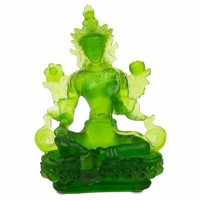 Beeld van Groene Tara (Transparant Groen)