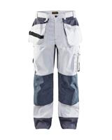 Blåkläder Werkbroek 15031860 | Wit/Grijs | Maat 46 - 7330509340370