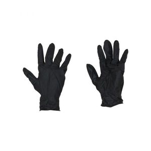 Ac wegwerphandschoen nitryl blk