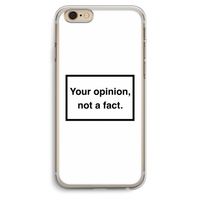 Your opinion: iPhone 6 Plus / 6S Plus Transparant Hoesje
