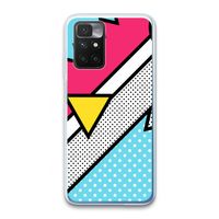 Pop Art #3: Xiaomi Redmi 10 Transparant Hoesje