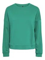Pieces Sweater - Loungewear Top - 2 - Huispak top - Jogging trui - XXL - Groen