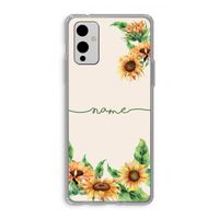 Zonnebloemen: OnePlus 9 Transparant Hoesje