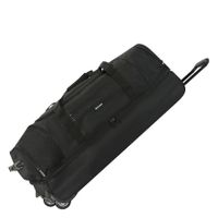 New Rebels Woodville Alexis Zwart 92L Duffel Reistas Trolley