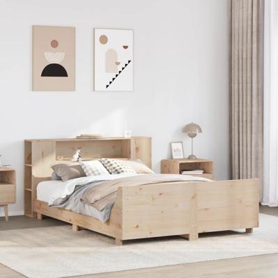 Bedframe zonder matras massief grenenhout 120x200 cm
