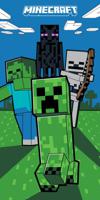 Minecraft strandlaken MOBS 70 x 140 cm