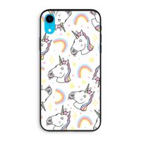 Rainbow Unicorn: iPhone XR Biologisch afbreekbaar hoesje