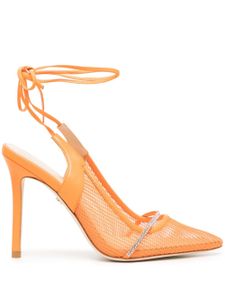 Dee Ocleppo escarpins Brenda 105 mm en cuir - Orange