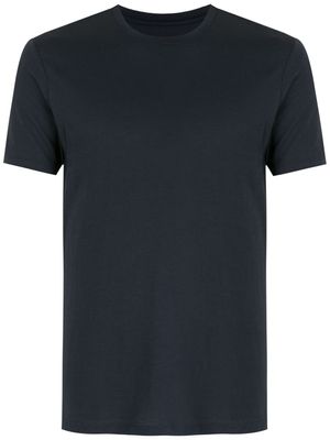 Armani Exchange t-shirt en coton à col rond - Bleu