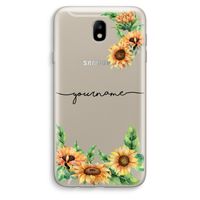 Zonnebloemen: Samsung Galaxy J7 (2017) Transparant Hoesje Zonnebloemen: Samsung Galaxy J7 (2017) Transparant Hoesje