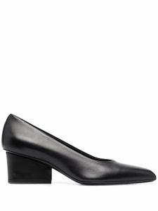 Ferragamo escarpins à fini poli - Noir