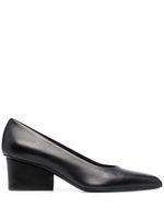 Ferragamo escarpins à fini poli - Noir
