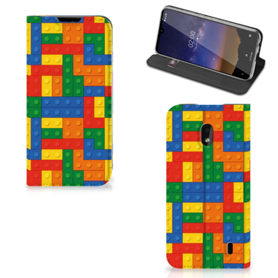 Nokia 2.2 | Hoesje met Magneet | Blokken
