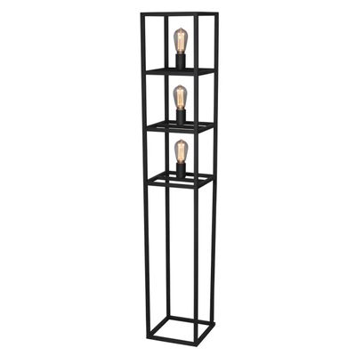 Freelight Vloerlamp Novanta 3 lichts H 150 cm zwart