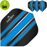 Mission Mesh Dart Flights - Aqua