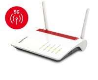 FRITZ!Box 6850 5G draadloze router Gigabit Ethernet Dual-band (2.4 GHz / 5 GHz) Wit - thumbnail