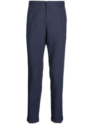 Paul Smith pantalon en laine à coupe slim - Bleu