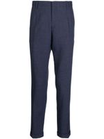 Paul Smith slim-cut wool trousers - Bleu - thumbnail