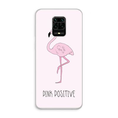 Pink positive: Xiaomi Redmi Note 10 Lite Transparant Hoesje