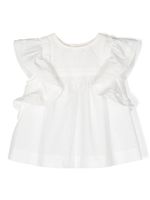 Bonpoint blouse en coton - Blanc