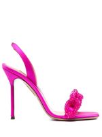 Aquazzura sandales Orchid 115 mm à talon aiguille - Rose