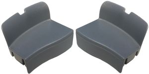 Axa afdekkapjes defender zilver (set)