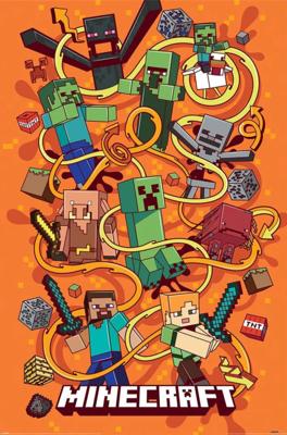 Poster Minecraft Funtage Montage 61x91,5cm
