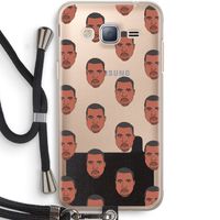 Kanye Call Me?: Samsung Galaxy J3 (2016) Transparant Hoesje met koord