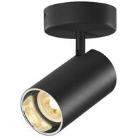 SLV 1006423 ASTO TUBE Plafondlamp GU10 10 W Zwart - thumbnail