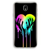 Hold My Heart: Samsung Galaxy J7 (2017) Transparant Hoesje