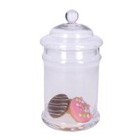 Snoeppot/voorraadpot 2 liter glas met deksel Snoeppot/voorraadpot 2 liter glas met deksel