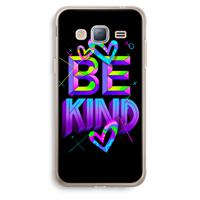 Be Kind: Samsung Galaxy J3 (2016) Transparant Hoesje