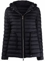 Moncler doudoune Raie à coupe courte - Noir - thumbnail