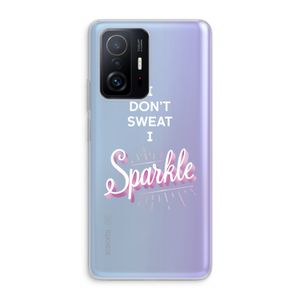 Sparkle quote: Xiaomi 11T Transparant Hoesje