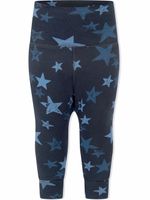 Molo legging en coton biologique à étoiles imprimées - Bleu