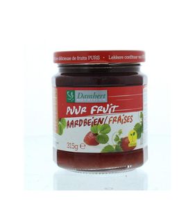 Puur fruit confituur aardbei