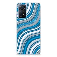 Xiaomi Redmi Note 11 Pro 5G TPU bumper Waves Blue - thumbnail