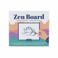 Gift Republic DIY Zen Board Water Painting - Cadeau Republiek DIY Zen Bord Water Schilderen Gift Republic DIY Zen Board Water Painting - Cadeau Republiek DIY Zen Bord Water Schilderen