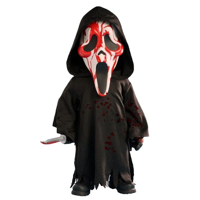 Mezco Toyz Scream MDS Roto Plush Doll Bloody Ghost Face