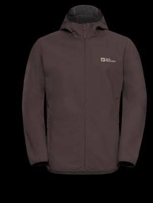 Jack wolfskin Bornberg Hoody Softshell Jas Heren Peat S