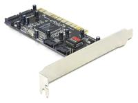 Delock 70154 PCI-kaart > 4 x interne SATA met RAID