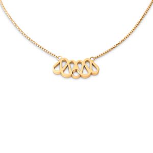 Melano Vivid Veira Ketting Goud