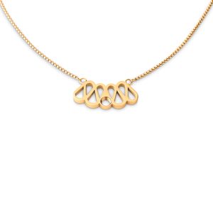 Melano Vivid Veira Ketting Goud