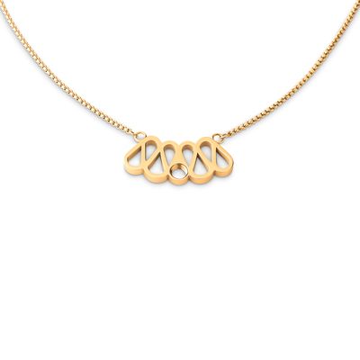 Melano Vivid Veira Ketting Goud