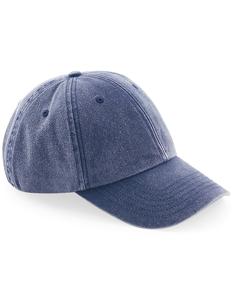 Beechfield CB655 Low Profile Vintage Cap - Vintage Denim - One Size