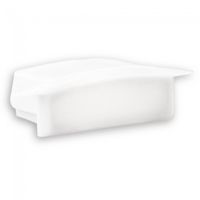 Eindkap E25W wit voor wit LED profiel PL8 8106086